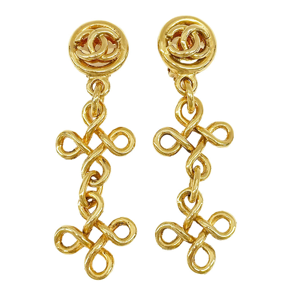 Chanel Chanel Earrings For Women, Brand Gold Accessory, Swing Earrings, Coco ...